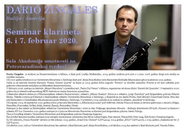 Klarinet seminar