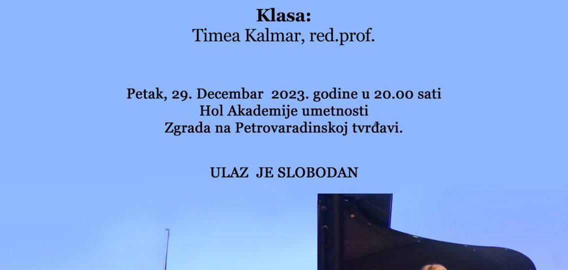 Koncert Timea Kalmar